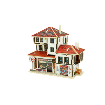 Игрушка для коллекционеров из дерева для глобальных домов-Турция Сувенирный магазин